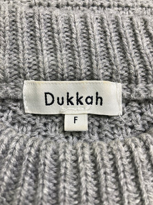 Dukkah/ドゥッカ/ニット/セーター/トップス/グレー/F