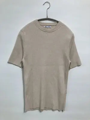 ZARA/ザラ/Tシャツ/カットソー/トップス/アイボリー/EUR M