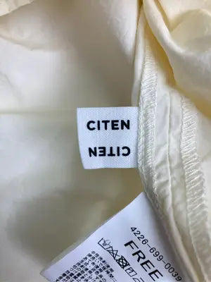 CITEN/シテン/ワンピース/ワンピース/ドレス/アイボリー/FREE