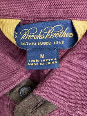 ”346” BROOKS BROTHERS/ポロシャツ/トップス/レッド/M
