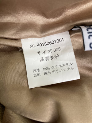 ジャンパースカート/ワンピース/ドレス/ベージュ/ONE