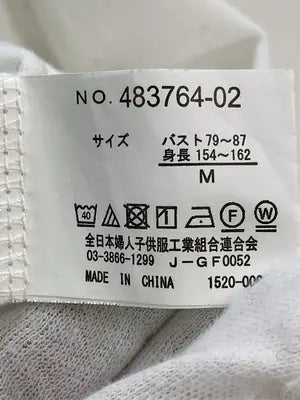 Tシャツ/カットソー/トップス/ホワイト/M
