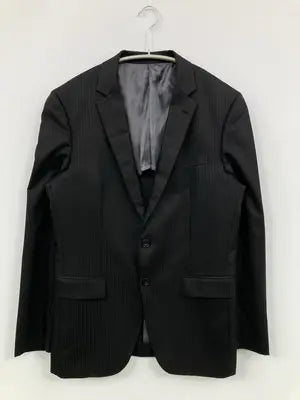 TAKEO KIKUCHI/タケオキクチ/テーラードジャケット/ジャケット/アウター/ブラック/2