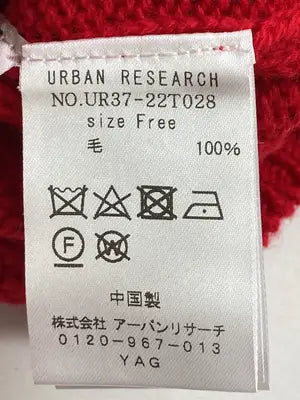 URBAN RESEARCH/アーバンリサーチ/ニット/セーター/トップス/レッド/Free