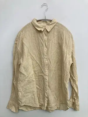 UNIQLO/ユニクロ/シャツ/ブラウス/トップス/ベージュ/M
