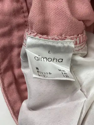 aimoha/アイモハ/デニムパンツ/パンツ/ピンク/L