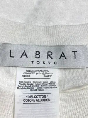 LABRAT/Tシャツ/カットソー/トップス/ホワイト/L