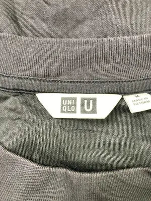 UNIQLO U/ユニクロユー/Tシャツ/カットソー/トップス/ブラック/M