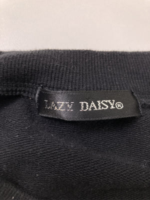 LAZY DAISY/レイジーデイジー/Tシャツ/カットソー/トップス/ブラック/M