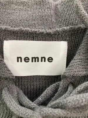 nemne/ネンネ/ニット/セーター/トップス/グレー/M