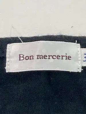 Bon mercerie/ボンメルスリー/Tシャツ/カットソー/トップス/ブラック/38