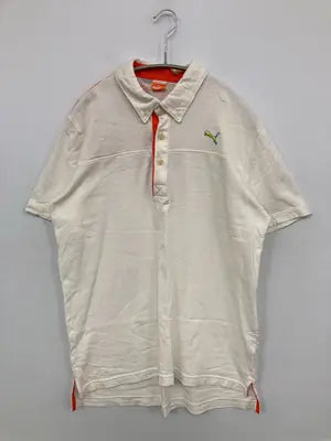 PUMA/プーマ/ポロシャツ/トップス/ホワイト/XL