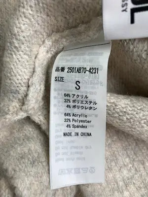 AZUL by MOUSSY/アズールバイマウジー/ニット/セーター/トップス/ベージュ/S