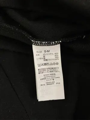 Tシャツ/カットソー/トップス/ブラック/S-M