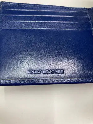 ITALY LEATHER/財布/財布/小物/ブルー