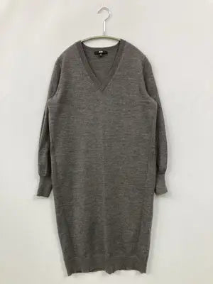UNIQLO/ユニクロ/ワンピース/ワンピース/ドレス/グレー/S