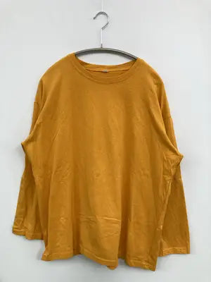 Tシャツ/カットソー/トップス/イエロー/XL