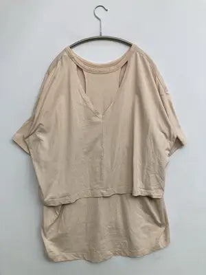 AMERICAN HOLIC/アメリカンホリック/Tシャツ/カットソー/トップス/ベージュ/L