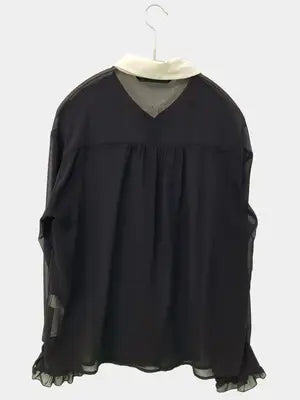 ZARA/ザラ/シャツ/ブラウス/トップス/ブラック/XS