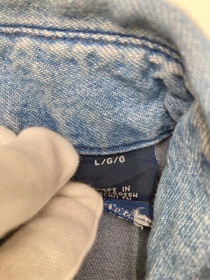 Wrangler/ラングラー/シャツ/ブラウス/トップス/スカイブルー/L