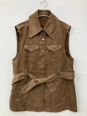 FREAK'S STORE/フリークスストア/ベスト/トップス/ブラウン/FREE