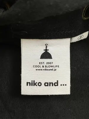 niko and .../ニコアンド/つなぎ/オールインワン/オールインワン・サロペット/ブラック/3
