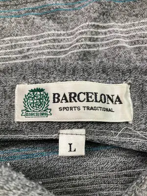 BARCELONA/ポロシャツ/トップス/グレー/L