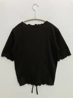 1095/Tシャツ/カットソー/トップス/ブラック/M