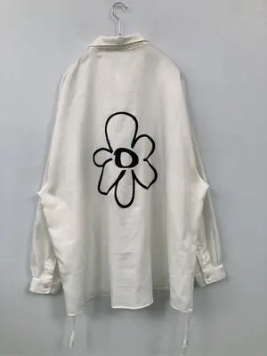 Adoon plain/アドーンプレーン/シャツ/ブラウス/トップス/ホワイト/M