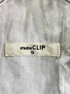 studio CLIP/スタジオクリップ/サロペット/オーバーオール/オールインワン・サロペット/ブラック/M