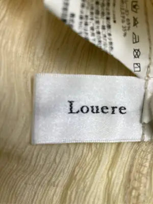 Louere/ルエレ/Tシャツ/カットソー/トップス/ベージュ/M
