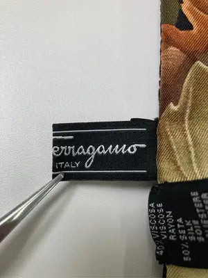 Salvatore Ferragamo/サルヴァトーレフェラガモ/マフラー/ファッション雑貨/ライトグリーン