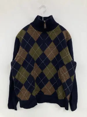J.CREW/ジェイクルー/ニット/セーター/トップス/ネイビー/XL