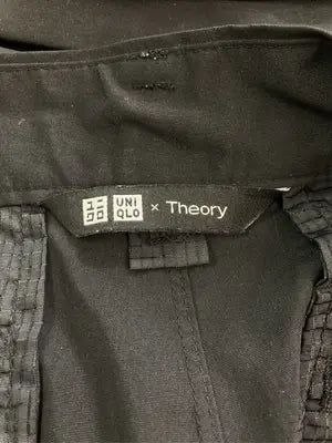 UNIQLO × Theory/スラックス/パンツ/ブラック/S