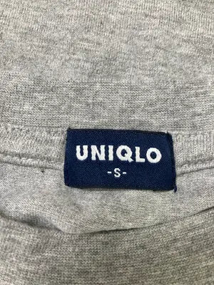 UNIQLO/ユニクロ/Tシャツ/カットソー/トップス/グレー/S