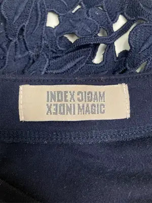 INDEX MAGIC/Tシャツ/カットソー/トップス/ネイビー/S