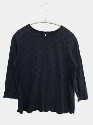 BELLEPONETTI/Tシャツ/カットソー/トップス/ブラック/7