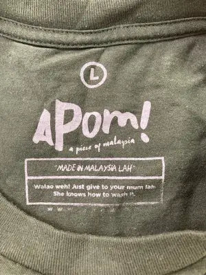 apom!/Tシャツ/カットソー/トップス/グリーン/L