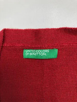 UNITED COLORS OF BENETTON/ユナイテッドカラーズオブベネトン/カーディガン/ボレロ/トップス/レッド