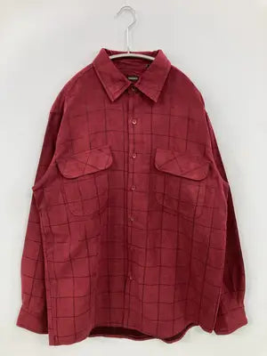 GEORGE/ジョージ/シャツ/ブラウス/トップス/レッド/M(38/40)