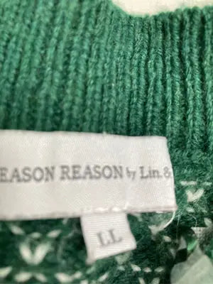 SEASON REASON by Lin.&Red/シーズンリーズンバイリンアンドレッド/ベスト/トップス/グリーン/LL