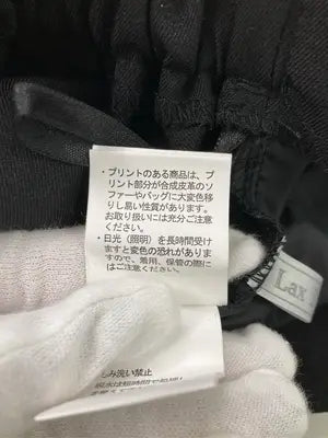 Lax Dan Tia/スラックス/パンツ/ブラック/L