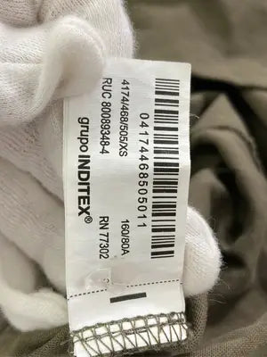 ZARA/ザラ/Tシャツ/カットソー/トップス/カーキ/EUR XS