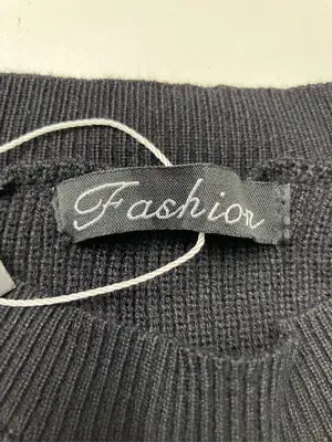 Fashion/ファッション/ニット/セーター/トップス/ブラック