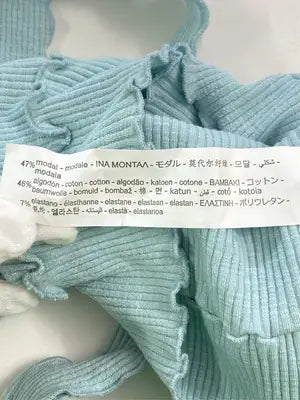 ZARA/ザラ/キャミソール/トップス/スカイブルー/USA S