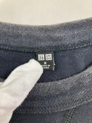 UNIQLO/ユニクロ/Tシャツ/カットソー/トップス/ブラック/M