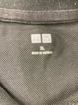 UNIQLO/ユニクロ/ポロシャツ/トップス/ブラック/XL