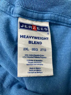 JERZEES/ジャージーズ/Tシャツ/カットソー/トップス/スカイブルー/2XL 2EG 2TG