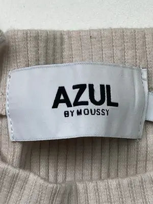 AZUL by MOUSSY/アズールバイマウジー/Tシャツ/カットソー/トップス/ベージュ/M