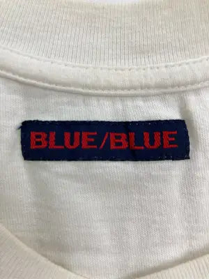 BLUE/BLUE/ブルーブルー/Tシャツ/カットソー/トップス/ホワイト